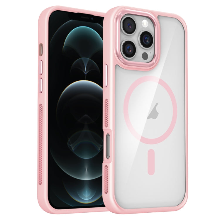 Breathable Skin Feel Transparent MagSafe Magnetic Phone Case, For iPhone 12 Pro Max