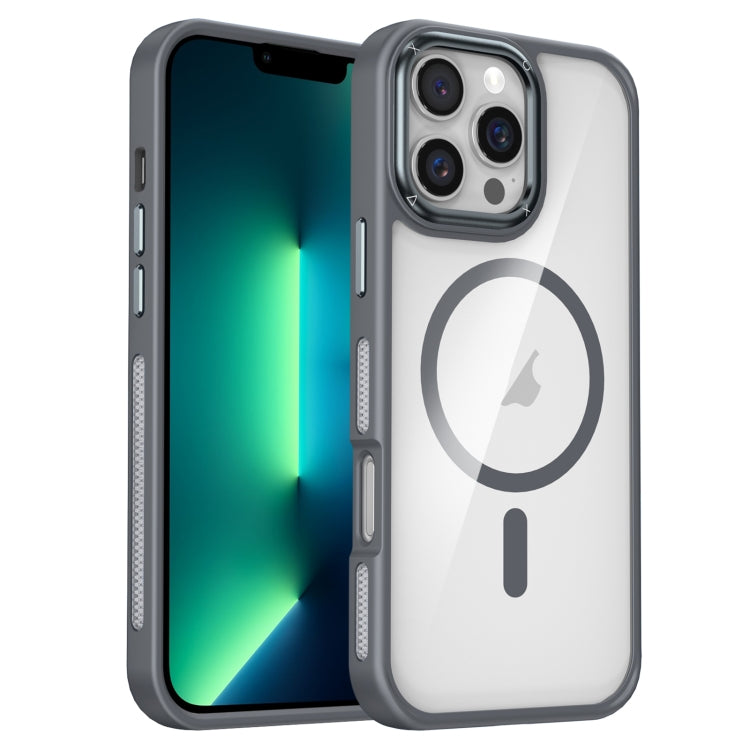 Breathable Skin Feel Transparent MagSafe Magnetic Phone Case, For iPhone 15, For iPhone 13 Pro Max, For iPhone 13 Pro, For iPhone 12 / 12 Pro
