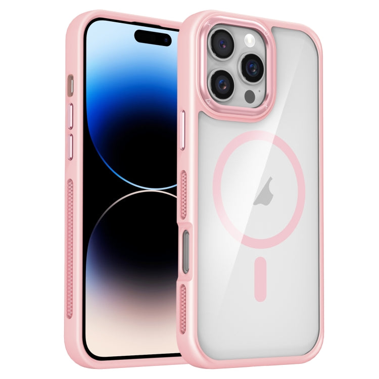 Breathable Skin Feel Transparent MagSafe Magnetic Phone Case, For iPhone 15 Plus / 14 Plus, For iPhone 14 / 13, For iPhone 14 Pro, For iPhone 14 Pro Max