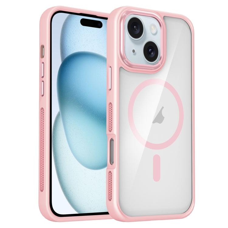 Breathable Skin Feel Transparent MagSafe Magnetic Phone Case, For iPhone 15 Plus / 14 Plus, For iPhone 14 / 13, For iPhone 14 Pro, For iPhone 14 Pro Max
