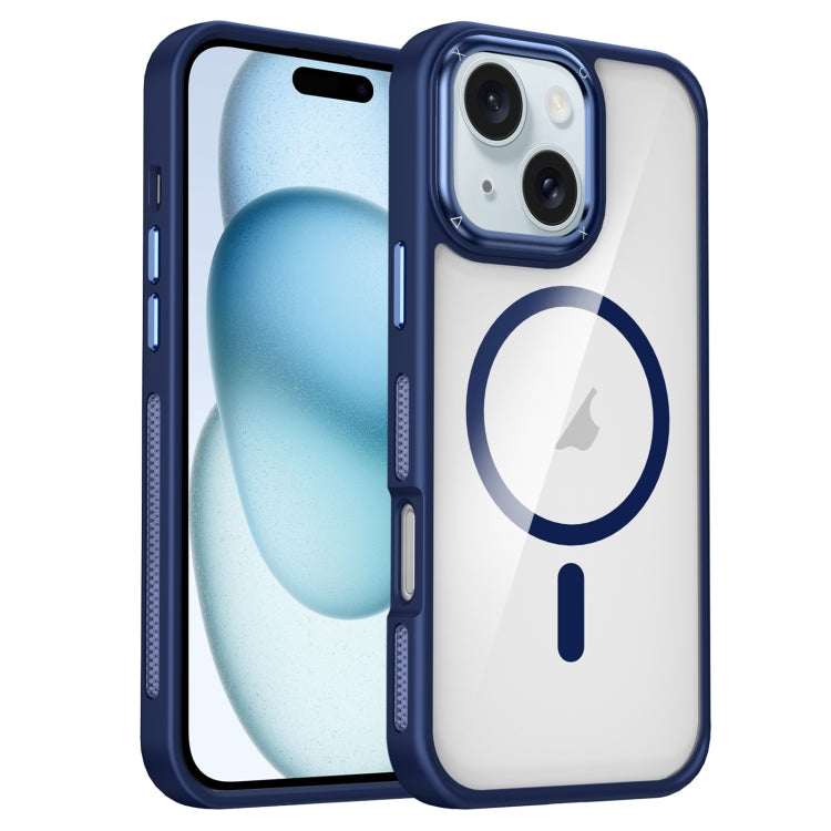 Breathable Skin Feel Transparent MagSafe Magnetic Phone Case, For iPhone 15 Plus / 14 Plus, For iPhone 14 / 13, For iPhone 14 Pro, For iPhone 14 Pro Max