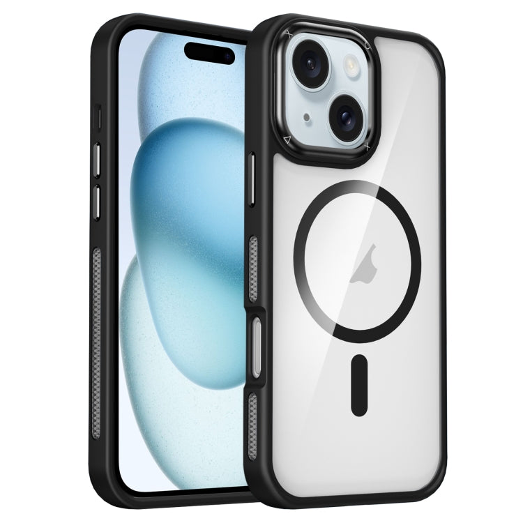 Breathable Skin Feel Transparent MagSafe Magnetic Phone Case, For iPhone 15 Plus / 14 Plus, For iPhone 14 / 13, For iPhone 14 Pro, For iPhone 14 Pro Max