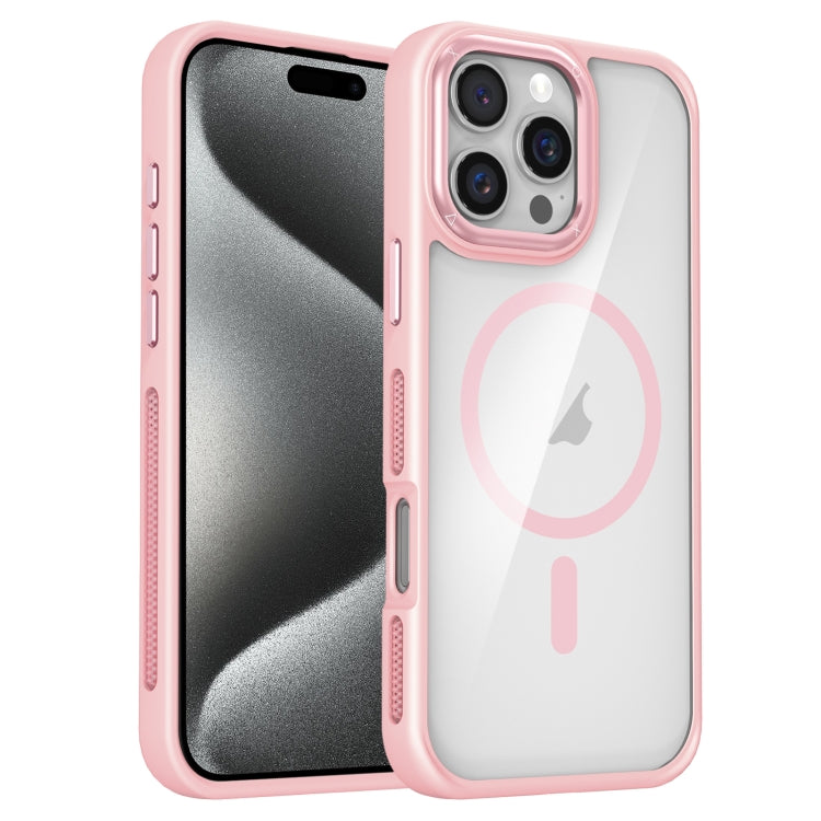 Breathable Skin Feel Transparent MagSafe Magnetic Phone Case, For iPhone 16 Pro Max, For iPhone 16 Pro, For iPhone 15 Pro Max, For iPhone 15 Pro