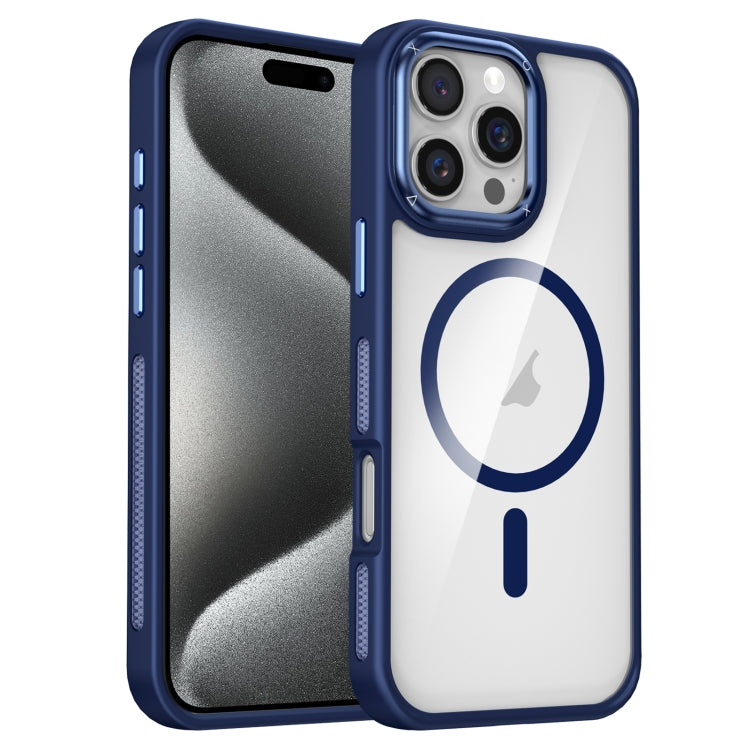 Breathable Skin Feel Transparent MagSafe Magnetic Phone Case, For iPhone 16 Pro Max, For iPhone 16 Pro, For iPhone 15 Pro Max, For iPhone 15 Pro
