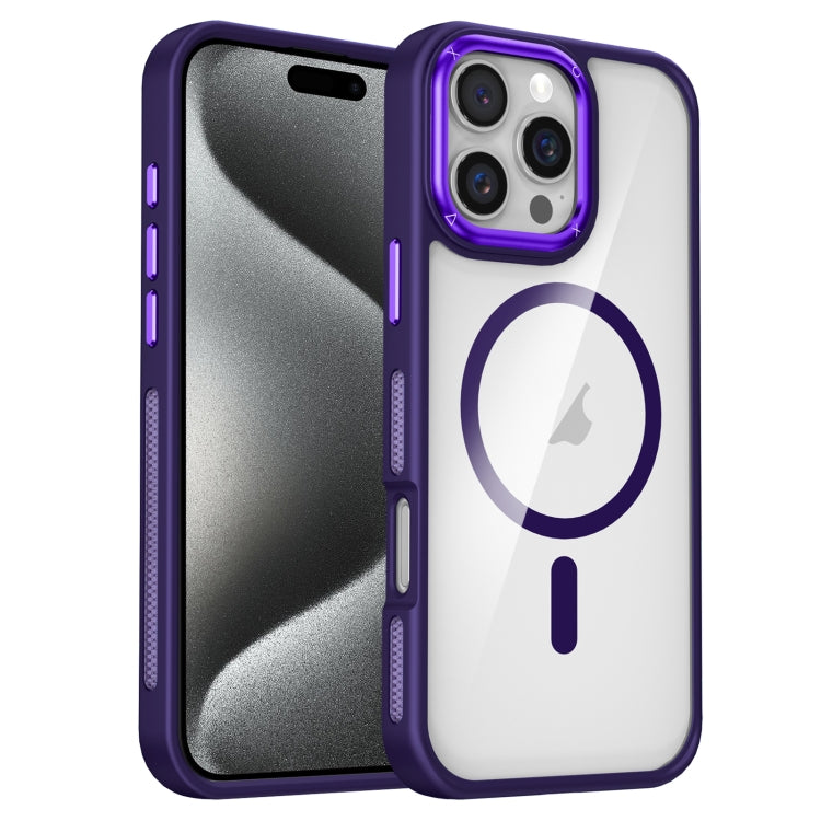 Breathable Skin Feel Transparent MagSafe Magnetic Phone Case, For iPhone 16 Pro Max, For iPhone 16 Pro, For iPhone 15 Pro Max, For iPhone 15 Pro