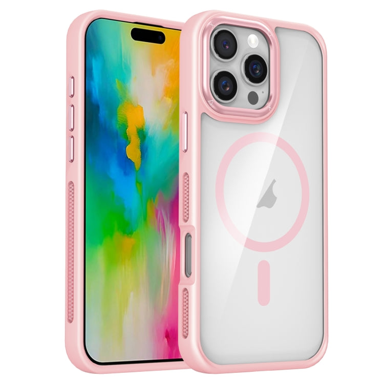 Breathable Skin Feel Transparent MagSafe Magnetic Phone Case, For iPhone 16 Pro Max, For iPhone 16 Pro, For iPhone 15 Pro Max, For iPhone 15 Pro
