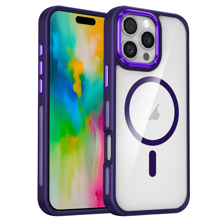 Breathable Skin Feel Transparent MagSafe Magnetic Phone Case, For iPhone 16 Pro Max, For iPhone 16 Pro, For iPhone 15 Pro Max, For iPhone 15 Pro