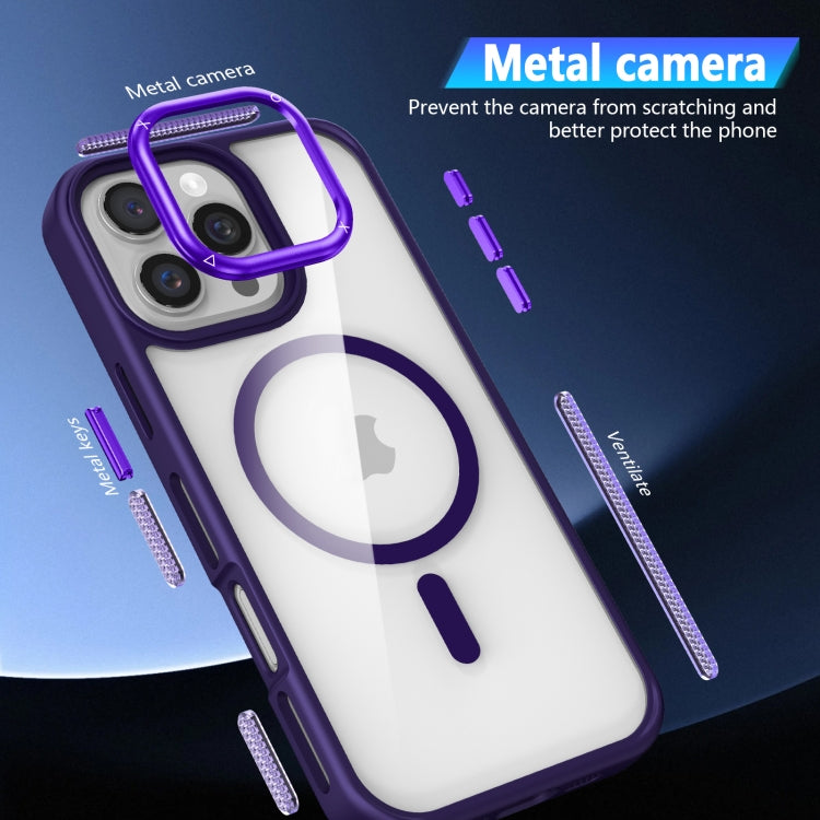 Breathable Skin Feel Transparent MagSafe Magnetic Phone Case, For iPhone 12 Pro Max
