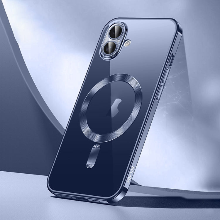 SULADA MagSafe Plating TPU Shockproof Phone Soft Case, For iPhone 16 Pro Max, For iPhone 16 Pro, For iPhone 16 Plus, For iPhone 16