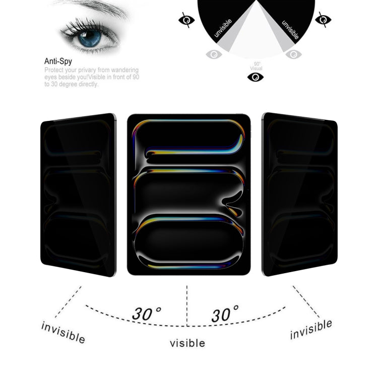 25pcs 0.33mm 9H 2.5D Privacy Anti-glare Explosion-proof Tempered Glass Film