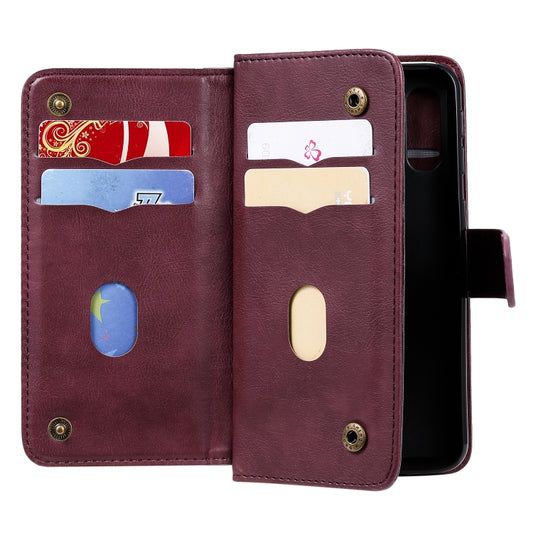 Samsung Galaxy A40 case back view showing magnetic closure and protective design