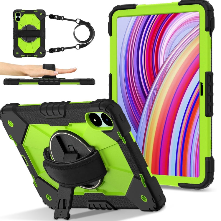 Contrast Color Robot Silicone Hybrid PC Tablet Case
