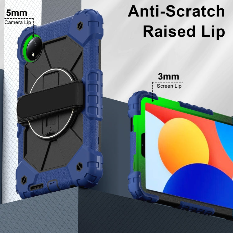 Contrast Color Robot Silicone Hybrid PC Tablet Case, For Xiaomi Redmi Pad SE 8.7