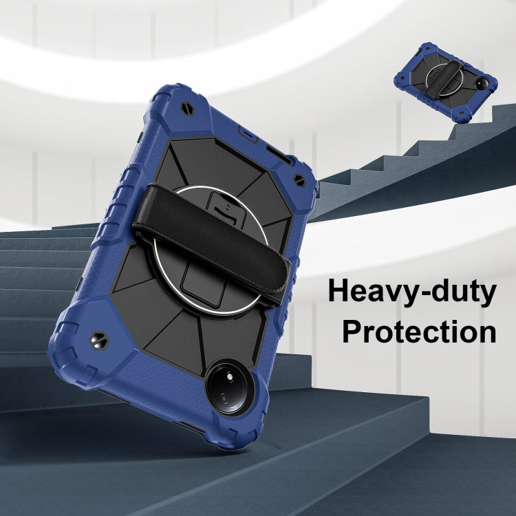 Contrast Color Robot Silicone Hybrid PC Tablet Case