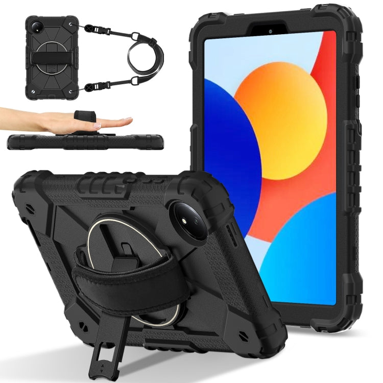 Contrast Color Robot Silicone Hybrid PC Tablet Case, For Xiaomi Redmi Pad SE 8.7