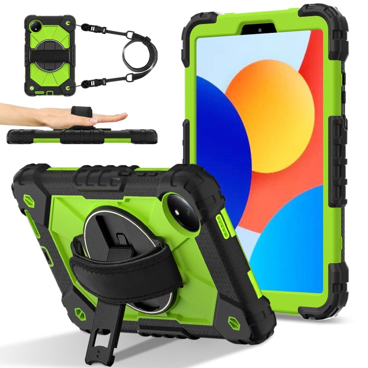 Contrast Color Robot Silicone Hybrid PC Tablet Case, For Xiaomi Redmi Pad SE 8.7