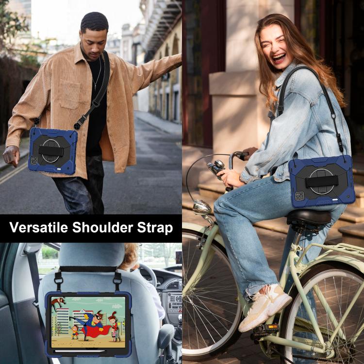 Contrast Color Robot Silicone Hybrid PC Tablet Case, For Xiaomi Pad 7 / 7 Pro 2024, For Xiaomi Redmi Pad Pro 12.1