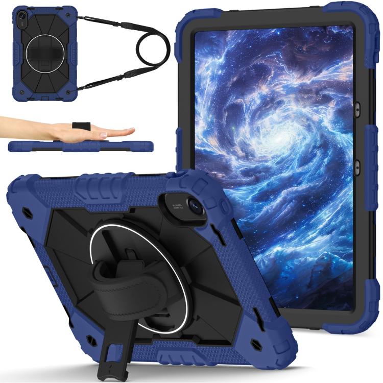 Contrast Color Robot Silicone Hybrid PC Tablet Case