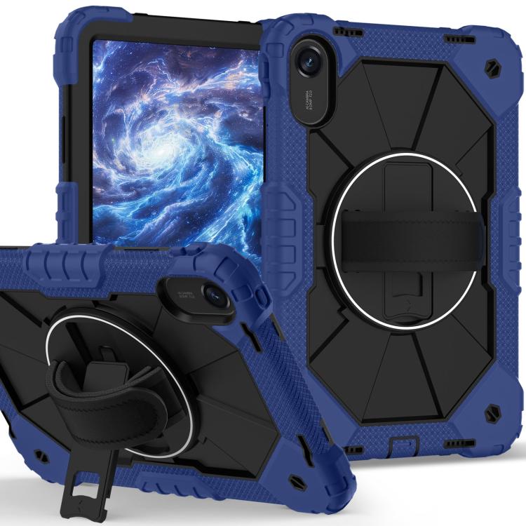 Contrast Color Robot Silicone Hybrid PC Tablet Case
