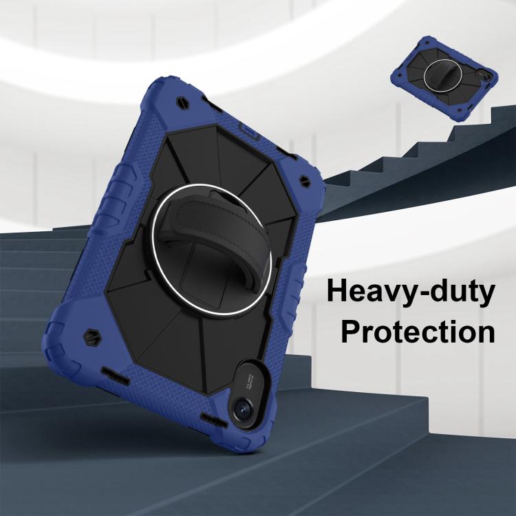 Contrast Color Robot Silicone Hybrid PC Tablet Case