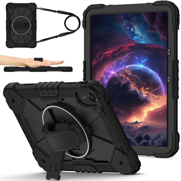 Contrast Color Robot Silicone Hybrid PC Tablet Case