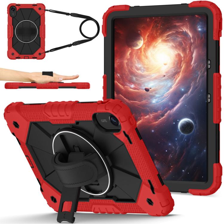 Contrast Color Robot Silicone Hybrid PC Tablet Case