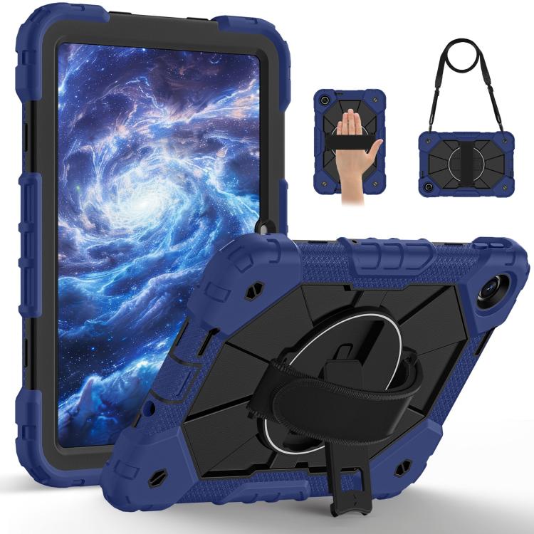 Contrast Color Robot Silicone Hybrid PC Tablet Case, For Xiaomi Redmi Pad 2 SE 9.7 2026, For Xiaomi Redmi Pad 2 11 2025