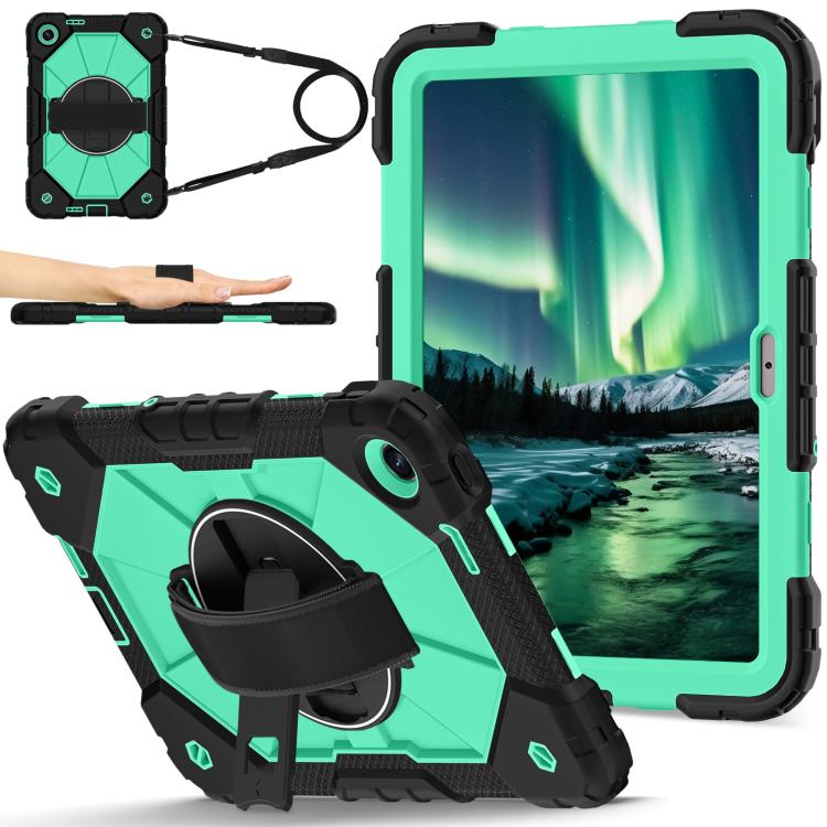 Contrast Color Robot Silicone Hybrid PC Tablet Case, For Xiaomi Redmi Pad 2 SE 9.7 2026, For Xiaomi Redmi Pad 2 11 2025