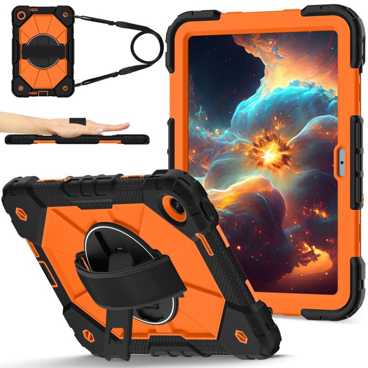 Contrast Color Robot Silicone Hybrid PC Tablet Case, For Xiaomi Redmi Pad 2 SE 9.7 2026, For Xiaomi Redmi Pad 2 11 2025
