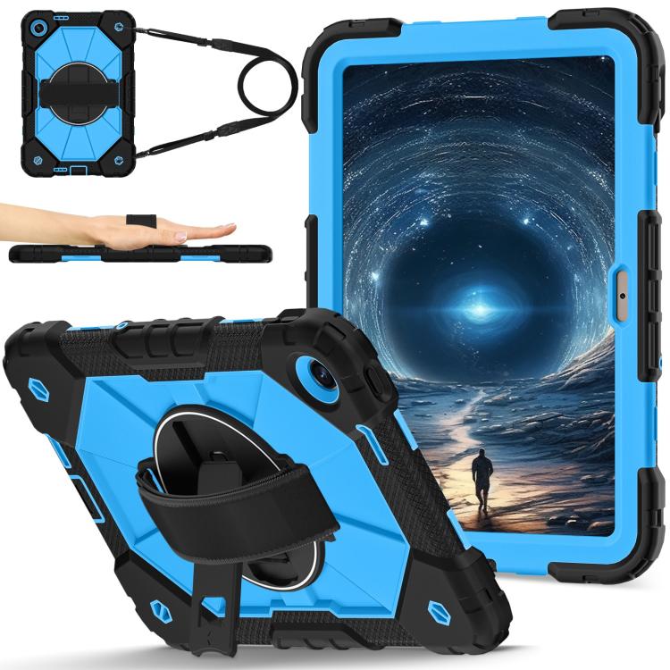 Contrast Color Robot Silicone Hybrid PC Tablet Case, For Xiaomi Redmi Pad 2 SE 9.7 2026, For Xiaomi Redmi Pad 2 11 2025