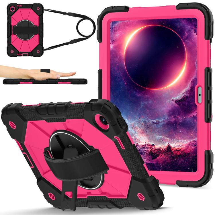 Contrast Color Robot Silicone Hybrid PC Tablet Case, For Xiaomi Redmi Pad 2 SE 9.7 2026, For Xiaomi Redmi Pad 2 11 2025