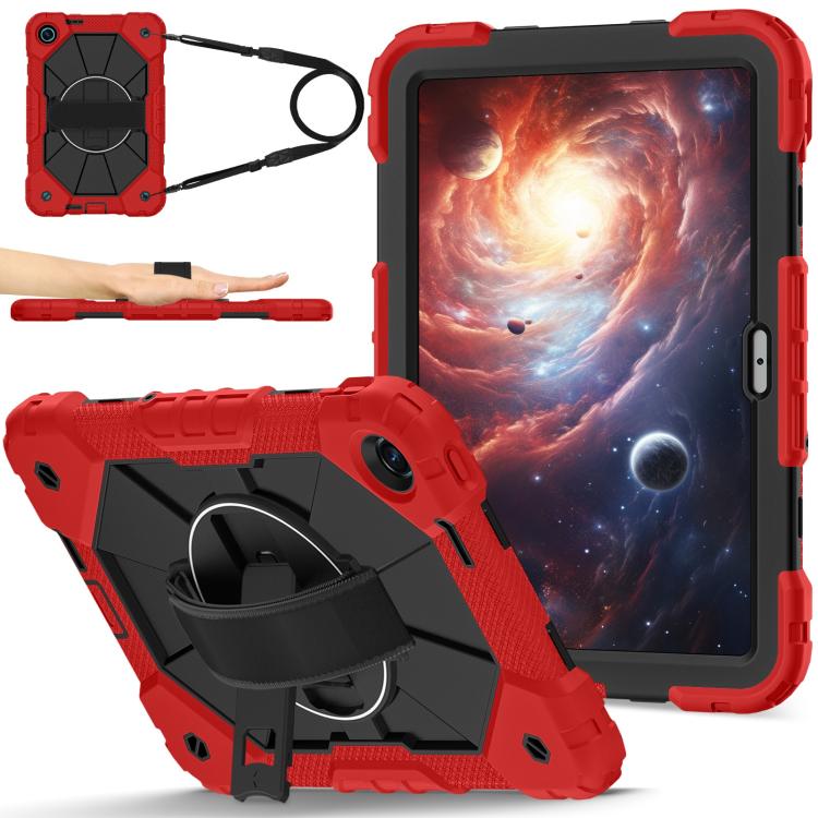 Contrast Color Robot Silicone Hybrid PC Tablet Case, For Xiaomi Redmi Pad 2 SE 9.7 2026, For Xiaomi Redmi Pad 2 11 2025