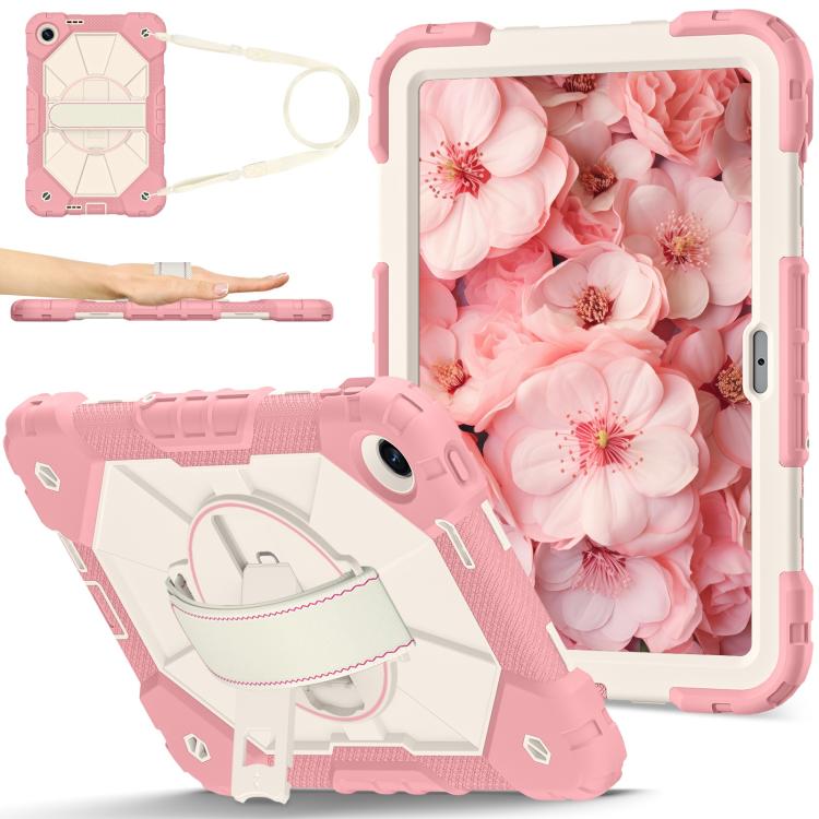Contrast Color Robot Silicone Hybrid PC Tablet Case, For Xiaomi Redmi Pad 2 SE 9.7 2026, For Xiaomi Redmi Pad 2 11 2025