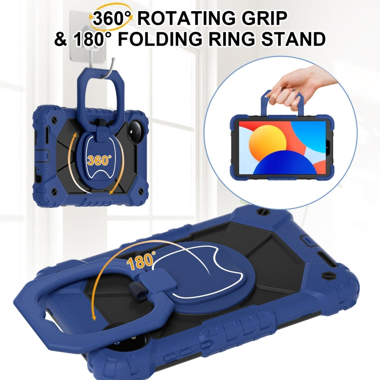 Robot Silicone Hybrid PC Tablet Case For Xiaomi Redmi Pad SE 8 7 Inch Stand