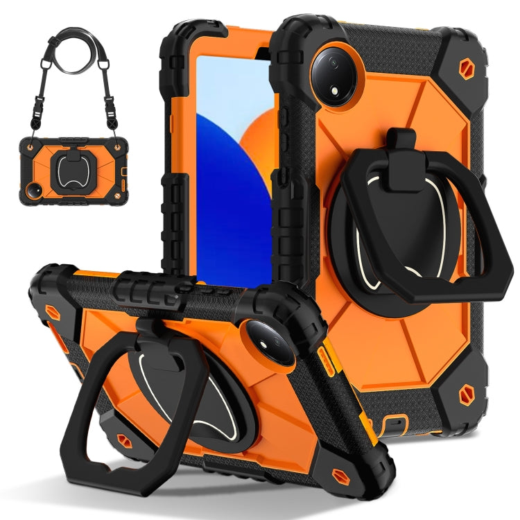 Contrast Color Robot Silicone Hybrid PC Tablet Case