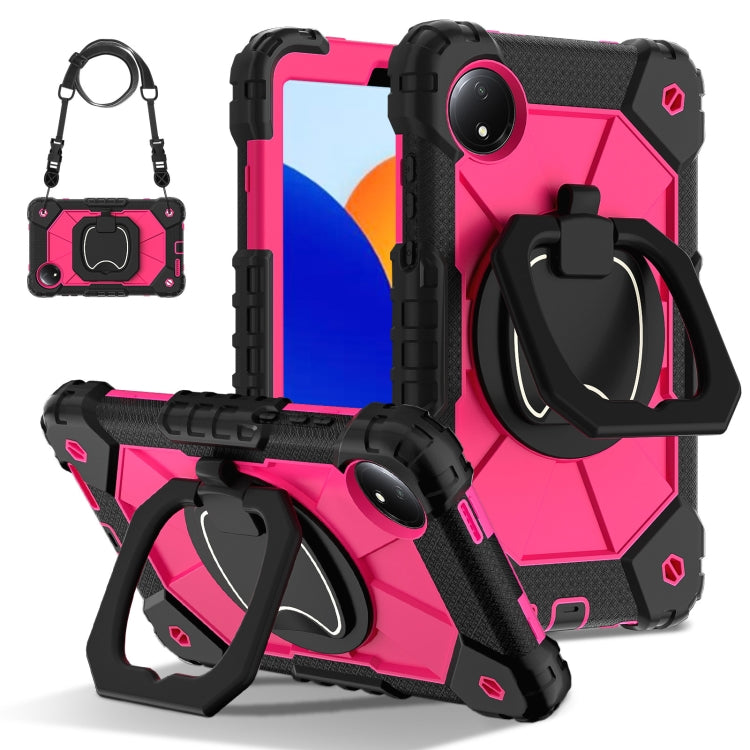 Contrast Color Robot Silicone Hybrid PC Tablet Case, For Xiaomi Redmi Pad Pro 12.1, For Xiaomi Redmi Pad SE 8.7