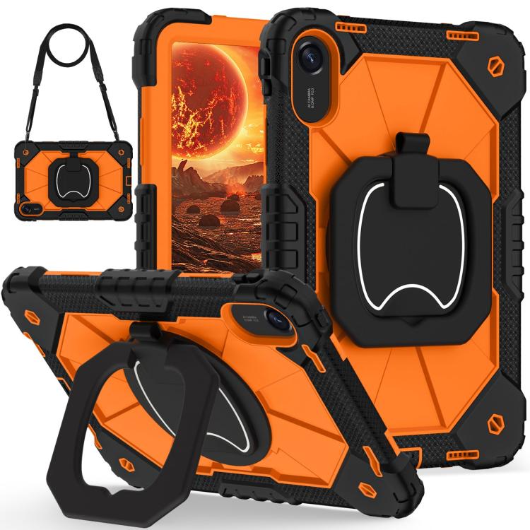 Contrast Color Robot Silicone Hybrid PC Tablet Case