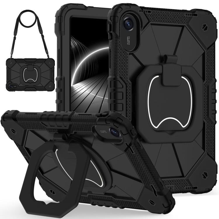 Contrast Color Robot Silicone Hybrid PC Tablet Case