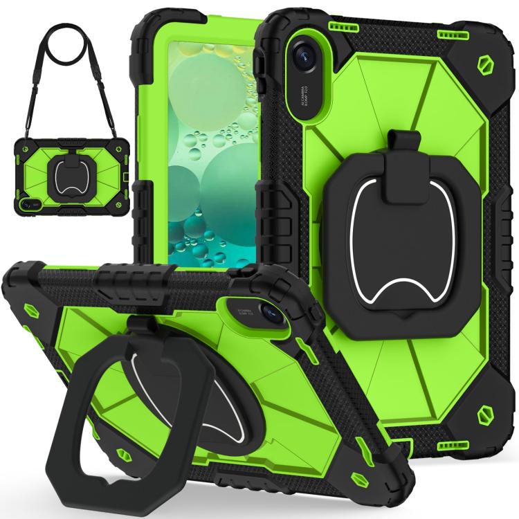 Contrast Color Robot Silicone Hybrid PC Tablet Case, For Xiaomi Redmi Pad 2 SE 9.7 2026, For Xiaomi Redmi Pad 2 11 2025