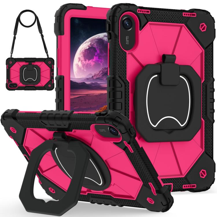 Contrast Color Robot Silicone Hybrid PC Tablet Case