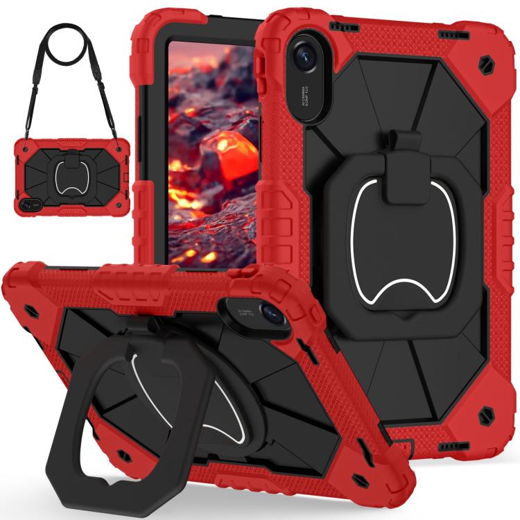 Contrast Color Robot Silicone Hybrid PC Tablet Case