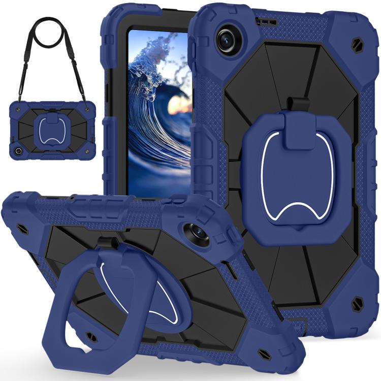 Contrast Color Robot Silicone Hybrid PC Tablet Case, For Xiaomi Redmi Pad 2 SE 9.7 2026, For Xiaomi Redmi Pad 2 11 2025