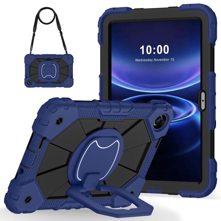 Contrast Color Robot Silicone Hybrid PC Tablet Case, For Xiaomi Redmi Pad 2 SE 9.7 2026, For Xiaomi Redmi Pad 2 11 2025