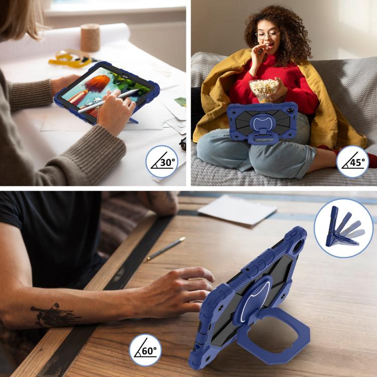 Contrast Color Robot Silicone Hybrid PC Tablet Case, For Xiaomi Redmi Pad 2 SE 9.7 2026, For Xiaomi Redmi Pad 2 11 2025