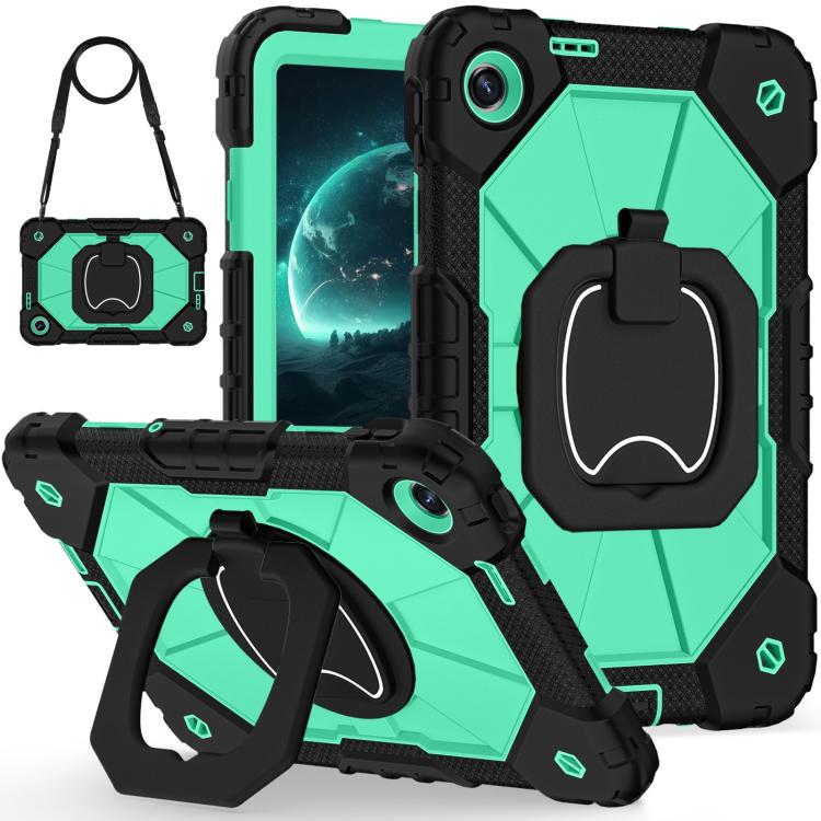 Contrast Color Robot Silicone Hybrid PC Tablet Case, For Xiaomi Redmi Pad 2 SE 9.7 2026, For Xiaomi Redmi Pad 2 11 2025