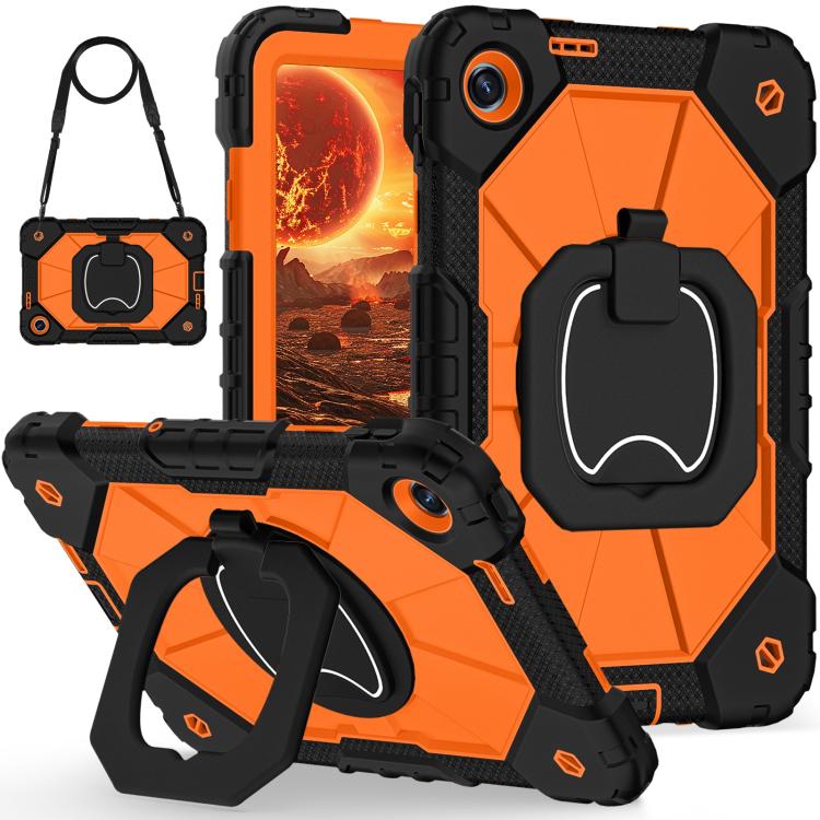 Contrast Color Robot Silicone Hybrid PC Tablet Case, For Xiaomi Redmi Pad 2 SE 9.7 2026, For Xiaomi Redmi Pad 2 11 2025