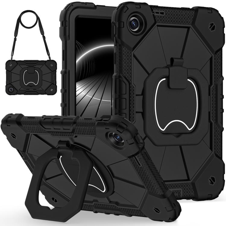 Contrast Color Robot Silicone Hybrid PC Tablet Case, For Xiaomi Redmi Pad 2 SE 9.7 2026, For Xiaomi Redmi Pad 2 11 2025