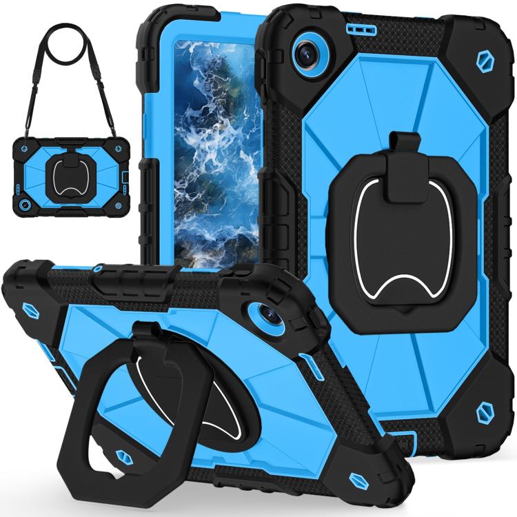 Contrast Color Robot Silicone Hybrid PC Tablet Case, For Xiaomi Redmi Pad 2 SE 9.7 2026, For Xiaomi Redmi Pad 2 11 2025
