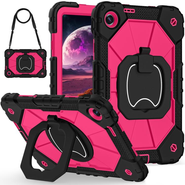 Contrast Color Robot Silicone Hybrid PC Tablet Case, For Xiaomi Redmi Pad 2 SE 9.7 2026, For Xiaomi Redmi Pad 2 11 2025