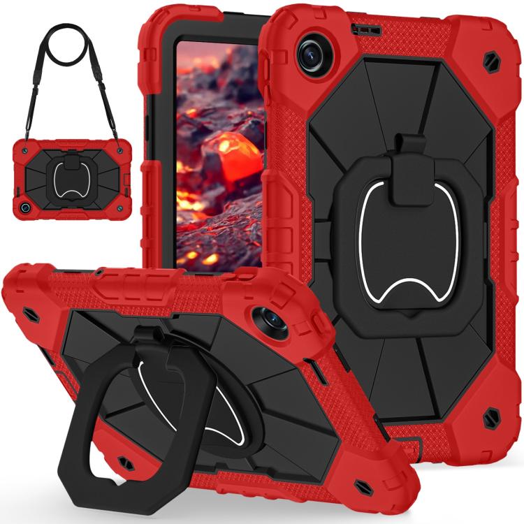 Contrast Color Robot Silicone Hybrid PC Tablet Case, For Xiaomi Redmi Pad 2 SE 9.7 2026, For Xiaomi Redmi Pad 2 11 2025